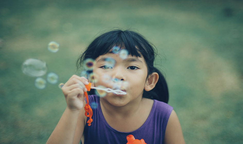 Fotografiando niños