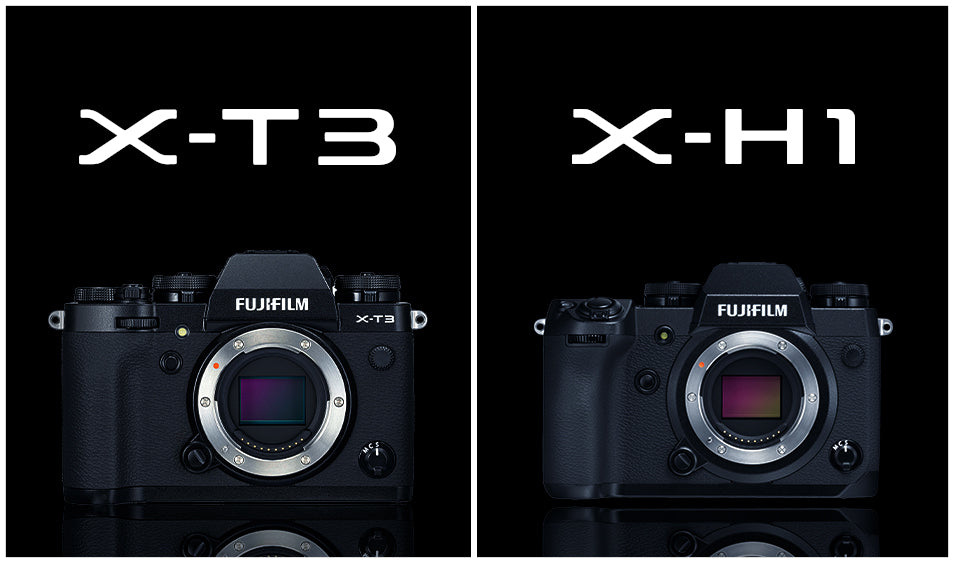 La X-T3 vs. X-H1
