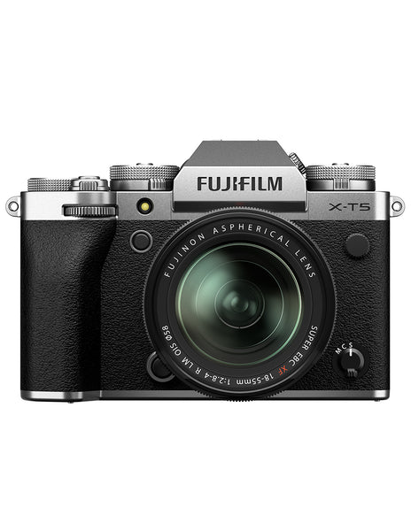 Cámara Fujifilm X-T5 Plata + XF18-55mm – Serie X - Fujifilm México