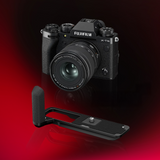 Cámara Fujifilm X-T5 Negra + XF16-50mm + Empuñadura Metálica Mhg-xt5 De Regalo