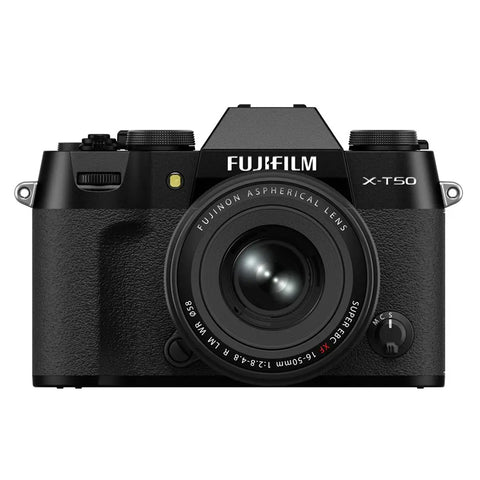 Cámara Fujifilm X-T50 Negra + XF16-50mm