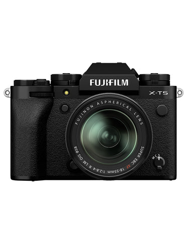 Cámara Fujifilm X-T5 Negra + XF18-55mm
