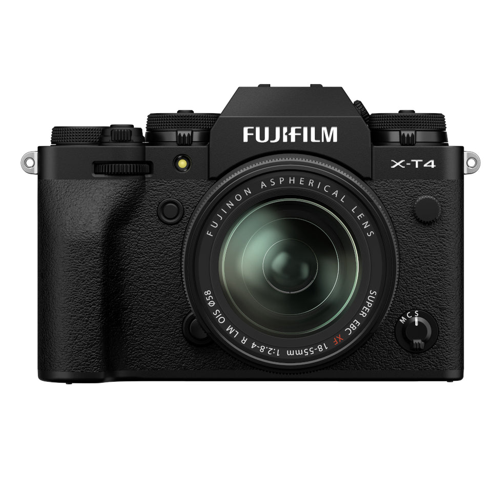 Cámara Fujifilm X-T4 Negra + XF18-55mm – Serie - Tienda México