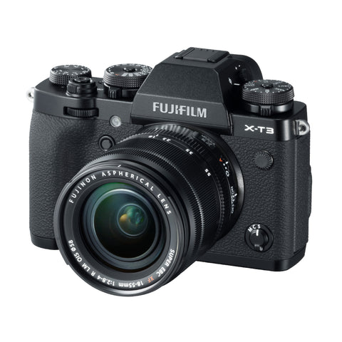 Cámara Fujifilm X-T3WW Negra + XF18-55mm